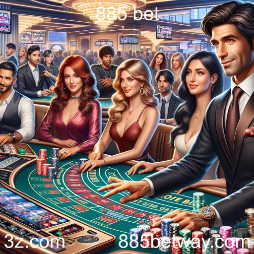 Descubra a Categoria 'Ao Vivo' na 885 Bet